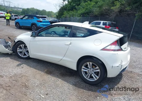 2011 Honda Cr-Z Ex из США, поврежденный, VIN JHMZF1C65BS006880